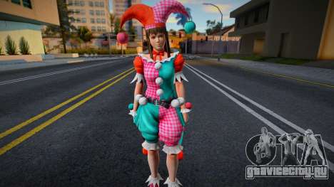Dead Or Alive 5 - Hitomi (Costume 6) v4 для GTA San Andreas