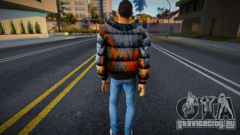 Мужчина в куртке v1 для GTA San Andreas