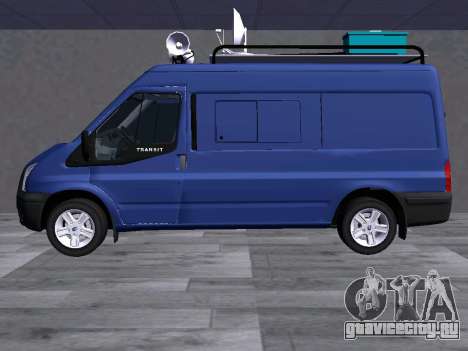 Ford Transit Newsvan для GTA San Andreas