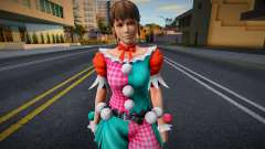 Dead Or Alive 5 - Hitomi (Costume 6) v8 для GTA San Andreas