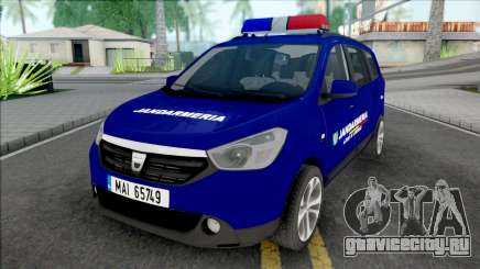 Dacia Lodgy Jandarmeria для GTA San Andreas