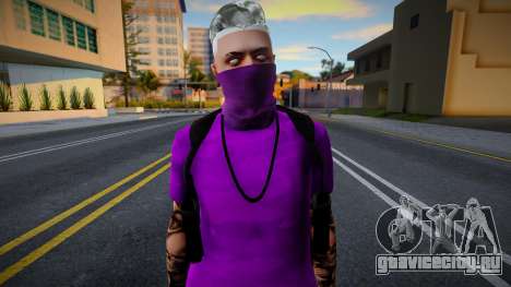 Joker GanG Skin v3 для GTA San Andreas