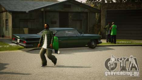 Realistic Busy Gangs Of Grove Street (Green)