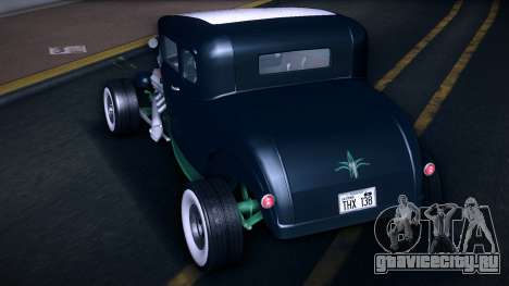 1931 Ford Model A Coupe Hot Rod Flame для GTA Vice City