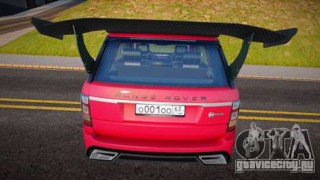 Range Rover SVA (Devel) для GTA San Andreas