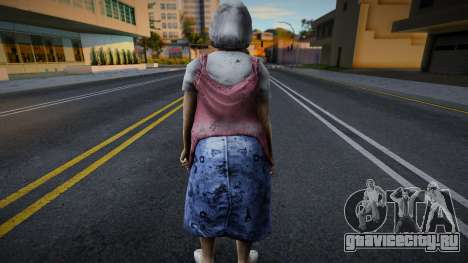 Zombie skin v10 для GTA San Andreas