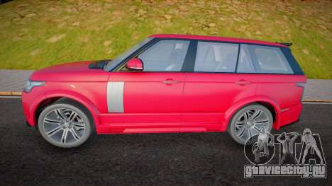 Range Rover SV (Visinka) для GTA San Andreas