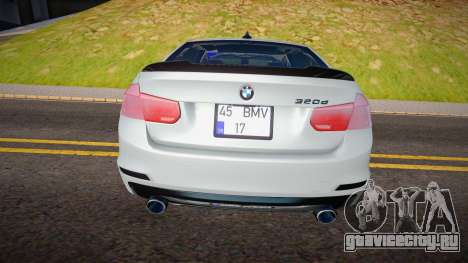 BMW 320d F30 для GTA San Andreas