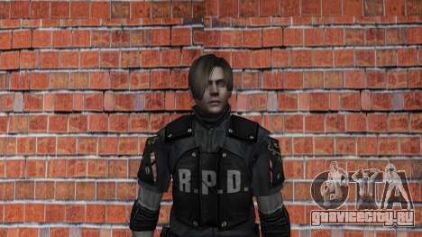 Resident Evil Leon S. Kennedy RCPD для GTA Vice City