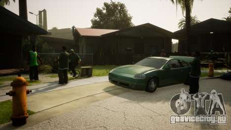 Realistic Busy Gangs Of Grove Street (Green)