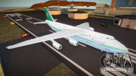 Antonov 124-100 Libyan Air Cargo для GTA San Andreas