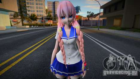 Luka School Uniform v1 для GTA San Andreas