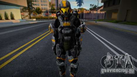 Спартанец из Halo 4 для GTA San Andreas