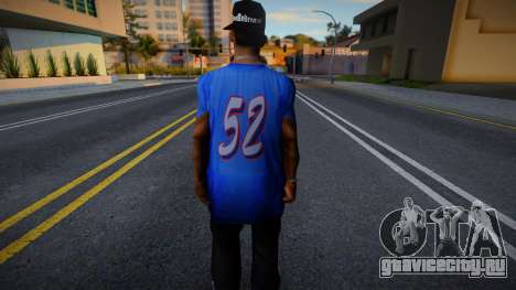 New Grove Street skin v3 для GTA San Andreas