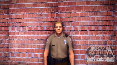 Работник полиции HD для GTA Vice City