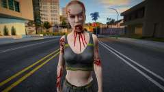 Zombie skin v4 для GTA San Andreas