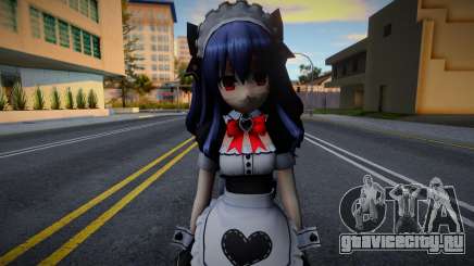 Uni (Maid Outfit) from Hyperdimension Neptunia для GTA San Andreas