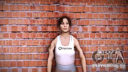 Chell from Portal 2 для GTA Vice City