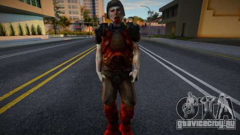 Skin from DOOM 3 v2 для GTA San Andreas