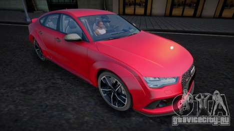 Audi RS7 (Briliant) для GTA San Andreas