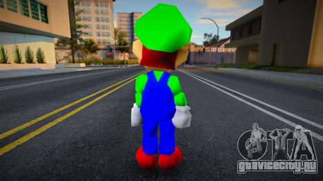 Luigi (SuperMario 64) для GTA San Andreas