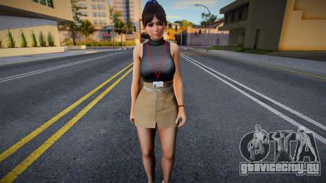 DOAXVV Kokoro - Yom Office Wear 1 для GTA San Andreas