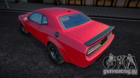 Dodge Challenger SRT Demon (Briliant) для GTA San Andreas