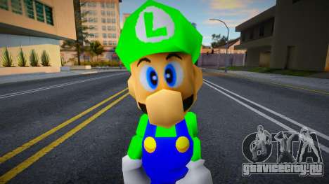 Luigi (SuperMario 64) для GTA San Andreas