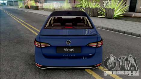 Volkswagen Virtus GT 2022 (Black Roof) для GTA San Andreas