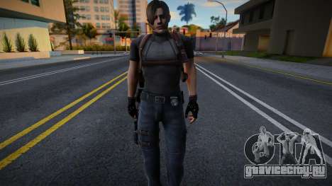 Leon Kennedy skin mod для GTA San Andreas