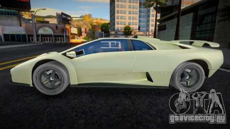 Lamborghini Diablo GTR для GTA San Andreas