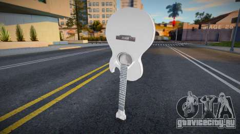 Белая гитара Виктора Цоя для GTA San Andreas