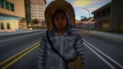 Brantley Tillman - куртка с мехом для GTA San Andreas