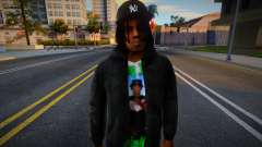 Hustler from Crips для GTA San Andreas