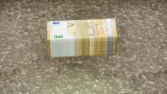 Realistic Banknote Euro 50 для GTA San Andreas Definitive Edition