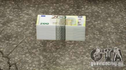 Realistic Banknote Euro 200 (New Textures) для GTA San Andreas Definitive Edition