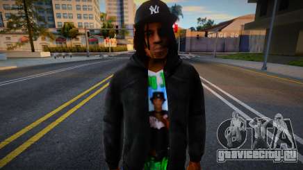 Hustler from Crips для GTA San Andreas