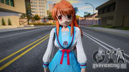 Mikuru Asahina (School Outfit) from The Melancho для GTA San Andreas