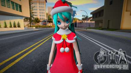 PDFT Hatsune Miku Christmas для GTA San Andreas
