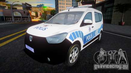 Dacia Dokker 1.5 Dci Ambiance Polis для GTA San Andreas