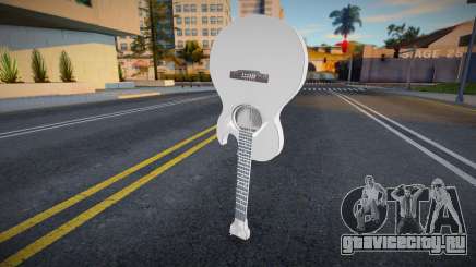 Белая гитара Виктора Цоя для GTA San Andreas
