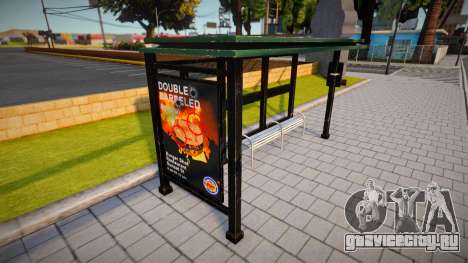 HQ Автобусная остановка для GTA San Andreas