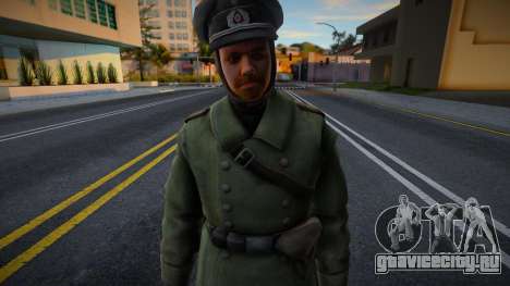 Офицер вермахта (Зима) для GTA San Andreas
