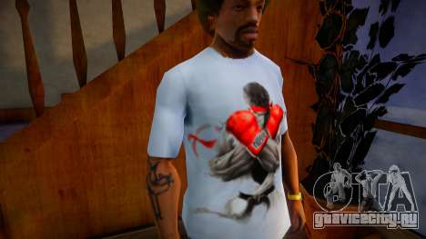Street Fighter 5 Ryu T-Shirt для GTA San Andreas