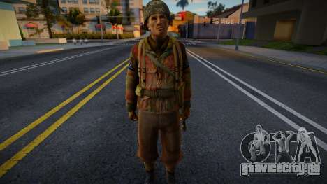Британский солдат Второй мировой v3 для GTA San Andreas