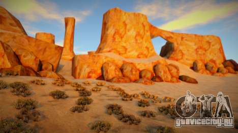 Новые текстуры пустыни для GTA San Andreas