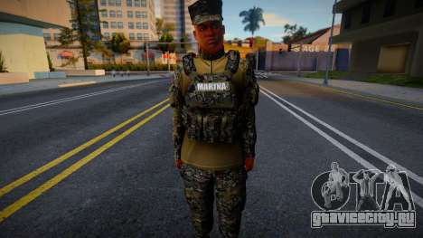 Чернокожий солдат для GTA San Andreas