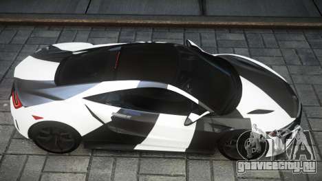 Acura NSX NC1 S2 для GTA 4