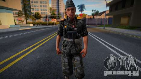 Танкист V2 из Call of Duty World at War для GTA San Andreas