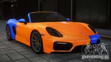 Porsche Boxster 981 GTS S4 для GTA 4